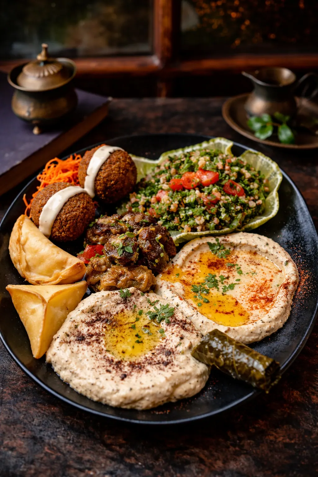 Assiette de mezzés
